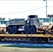 Engineer unit's equipment, vehicles on railcars at Fort McCoy return from 2019 Operation Resolute Castle deployment