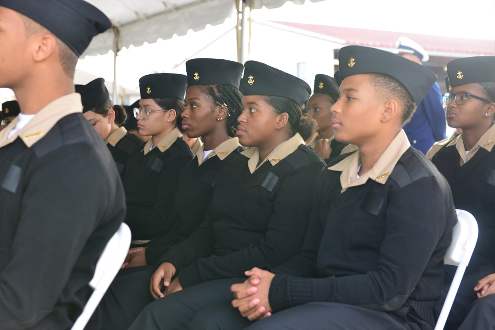 Commissioning ceremony  for the U.S. Coast Guard Cutter Angela McShan