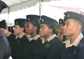 Commissioning ceremony  for the U.S. Coast Guard Cutter Angela McShan