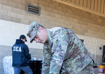 Texas Counterdrug supports DEA Take Back Day