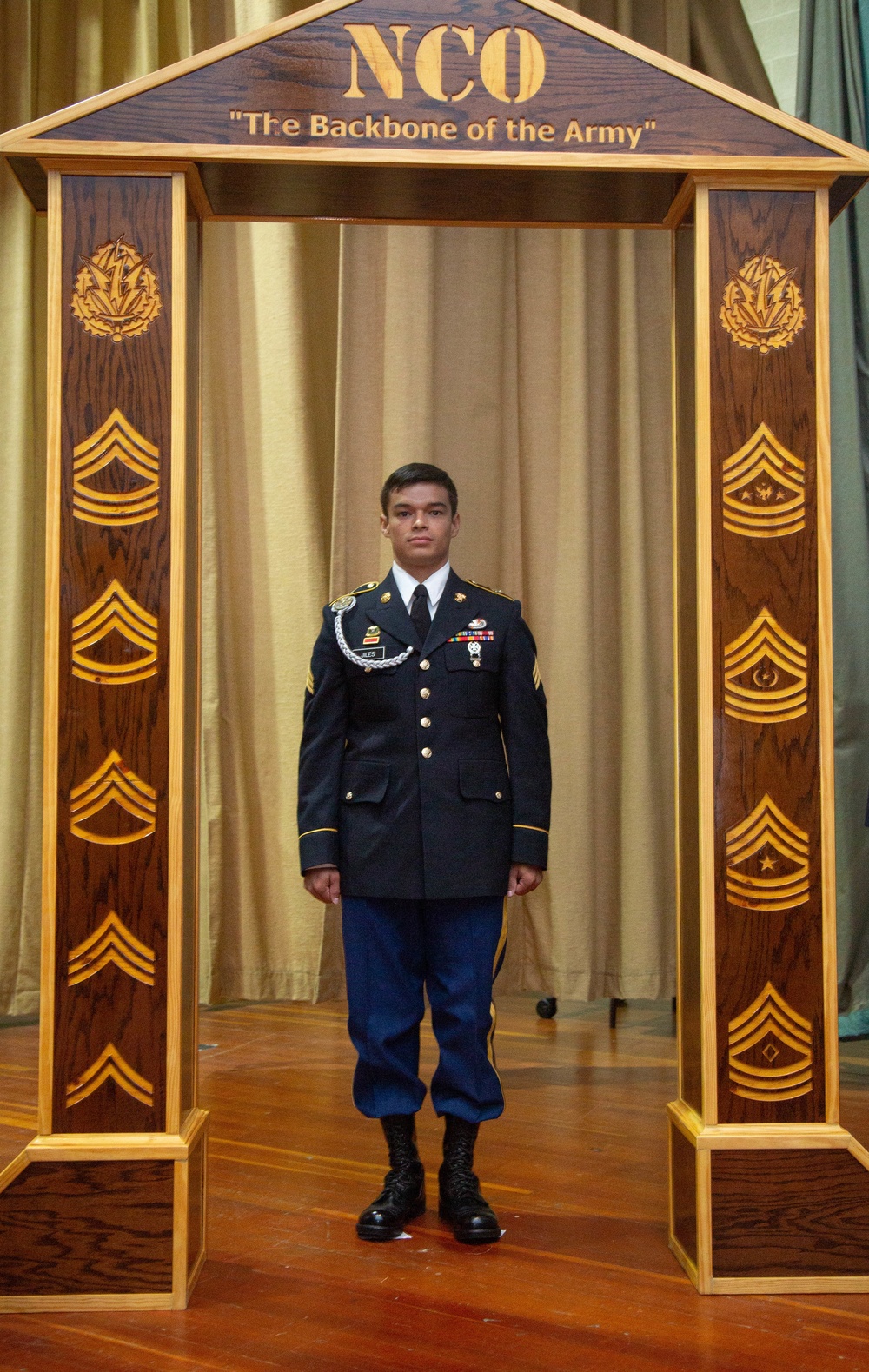 Non-Commissioned Officer Induction Ceremony