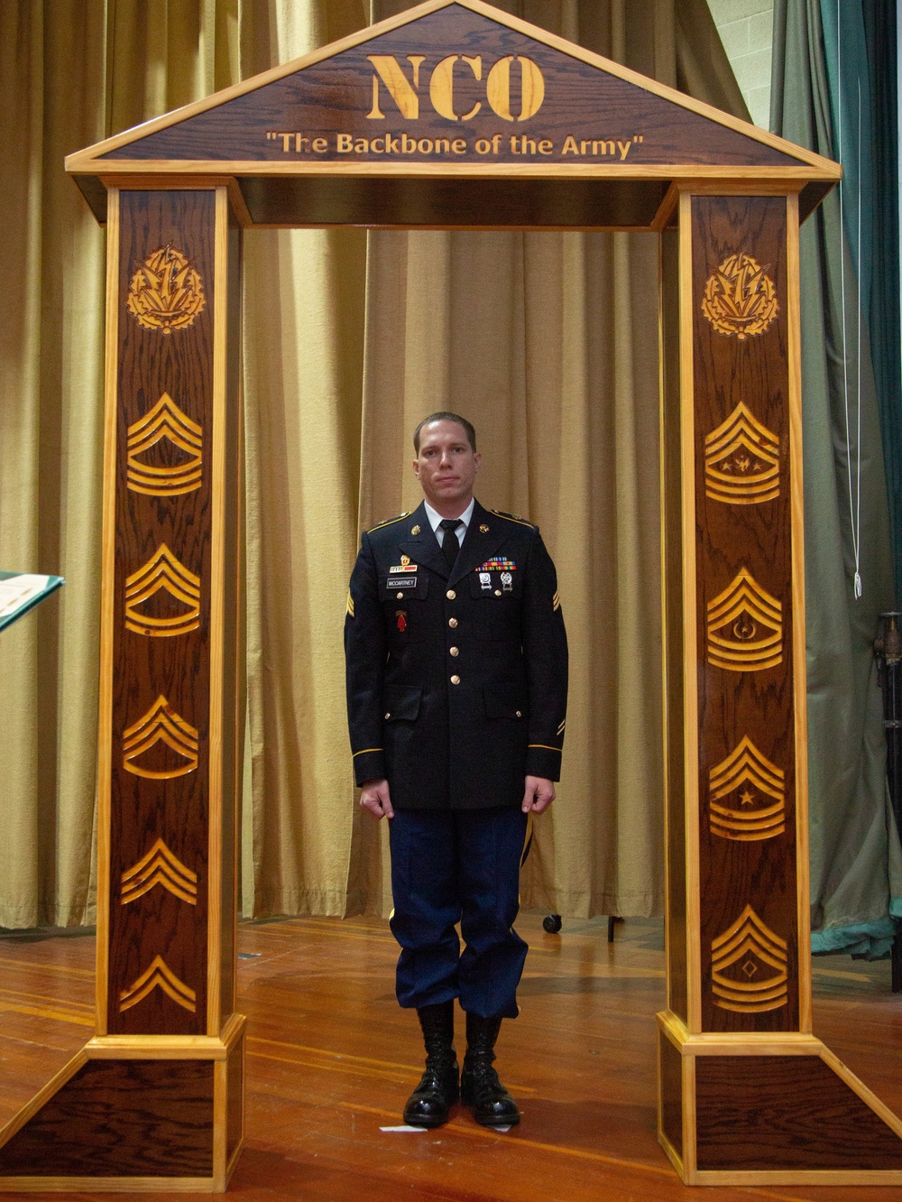 Non-Commissioned Officer Induction Ceremony