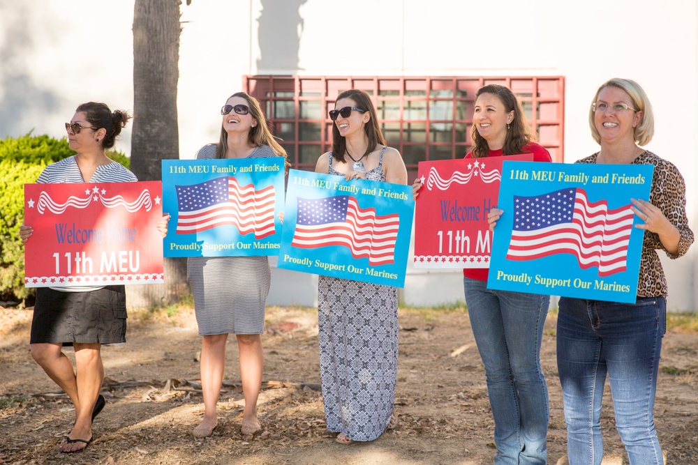 11th MEU Adavanced Party Returns from Deployment