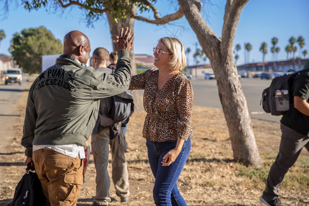 11th MEU Adavanced Party Returns from Deployment