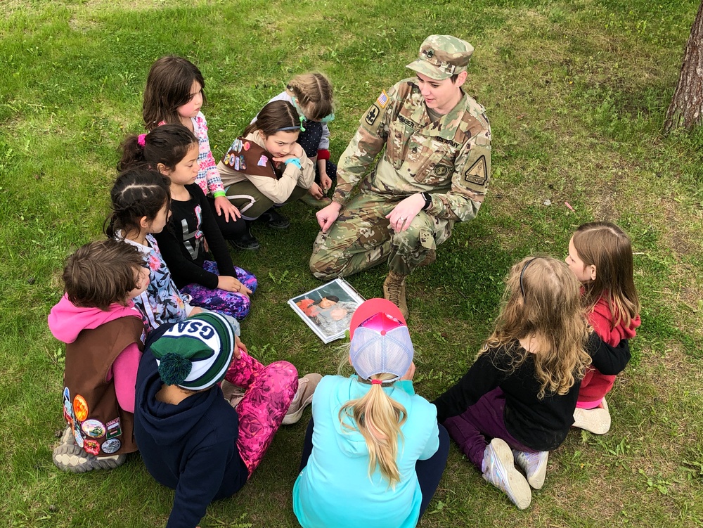Alaska Army National Guard and Girl Scouts of Alaska Announce New Patch