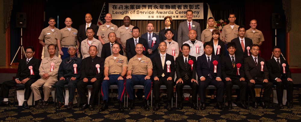 MCAS Iwakuni commemorates MLC and IHA employees for their hard work