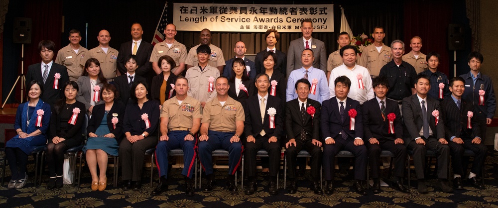 MCAS Iwakuni commemorates MLC and IHA employees for their hard work