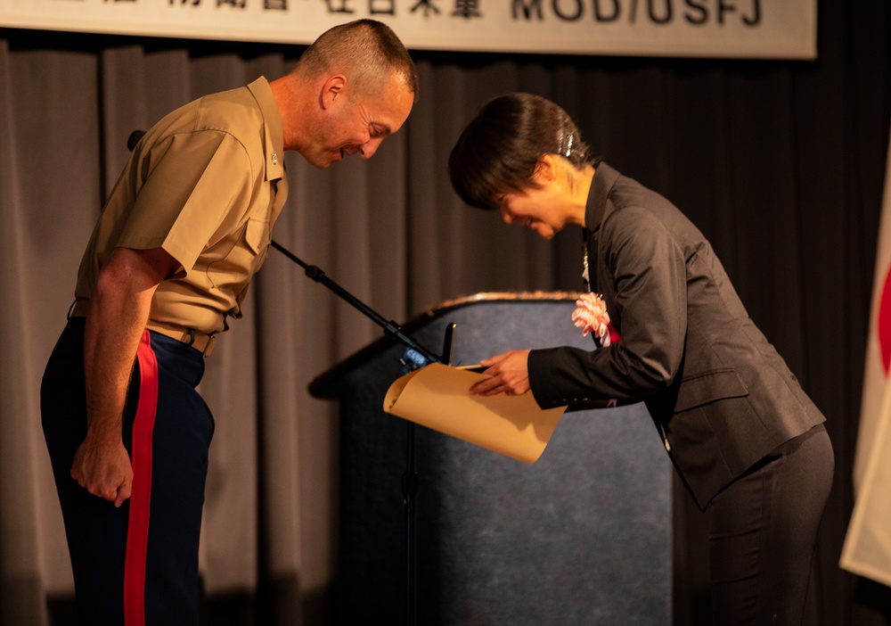 MCAS Iwakuni commemorates MLC and IHA employees for their hard work