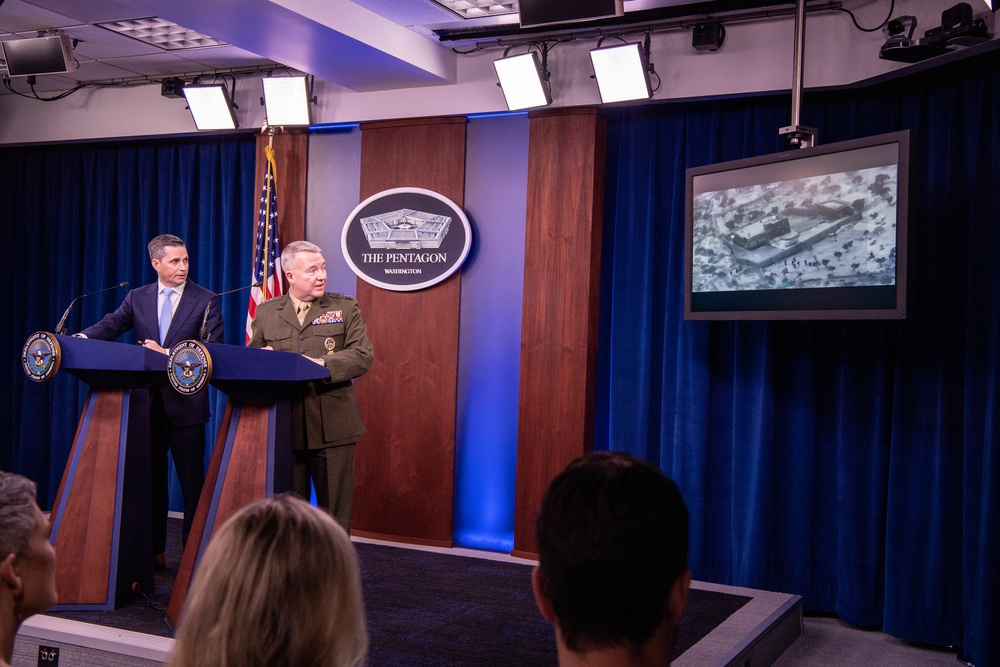 Gen. Kenneth McKenzie Hold Press Briefing