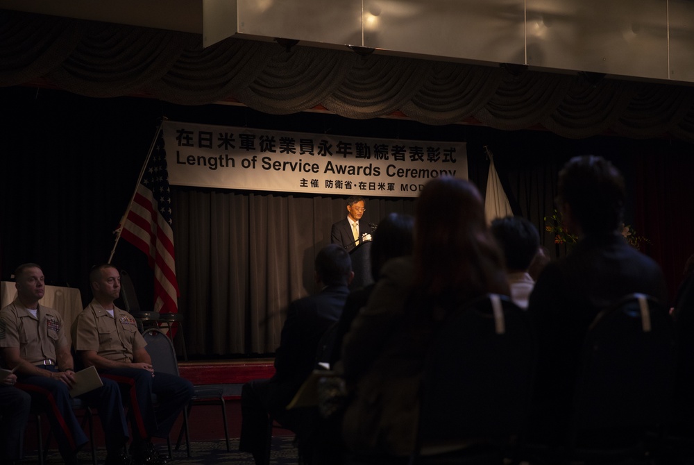 MCAS Iwakuni commemorates MLC and IHA employees for their hard work