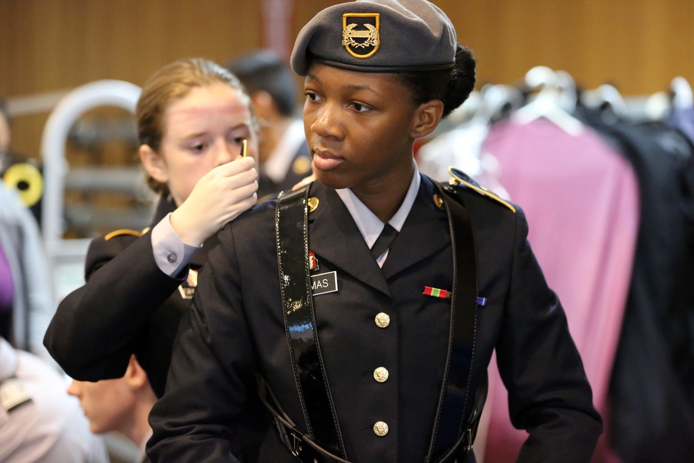 Zama Middle High School wins JROTC drill competition