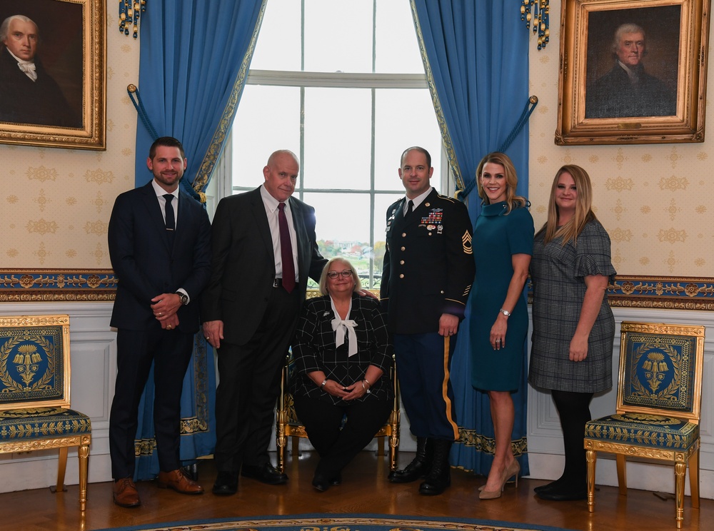 Medal of Honor Recipient and Family