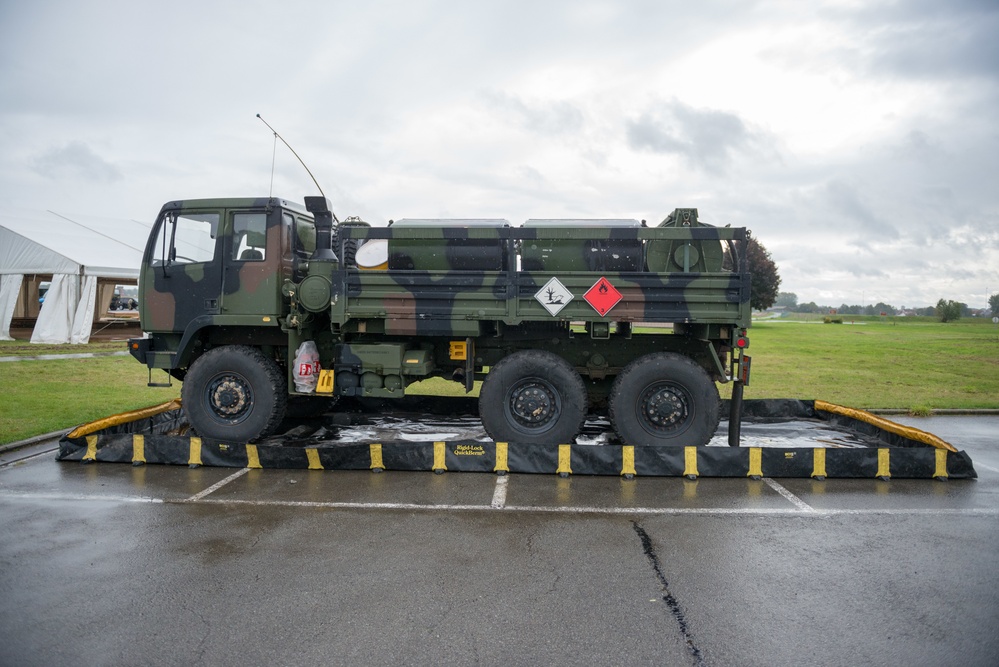 16th STB, USAG Benelux, 424th ABS prepare Chievres Air Base for 3rd CAB 3rd ID rotation