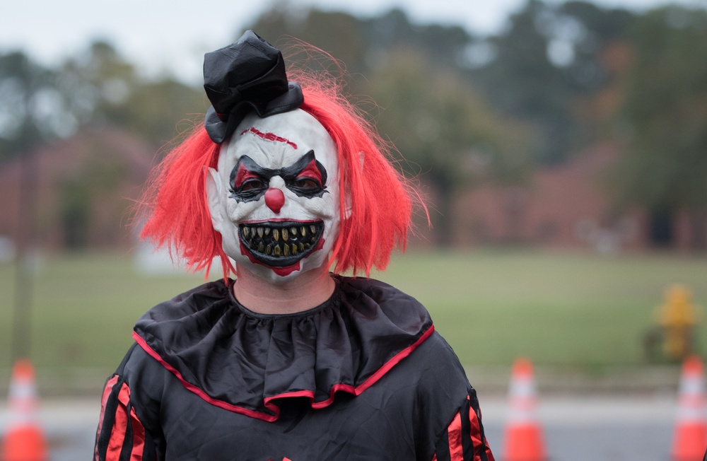 XVIII Airborne Corps Headquarters and Headquarters Battalion hosts its annual trunk or treat.