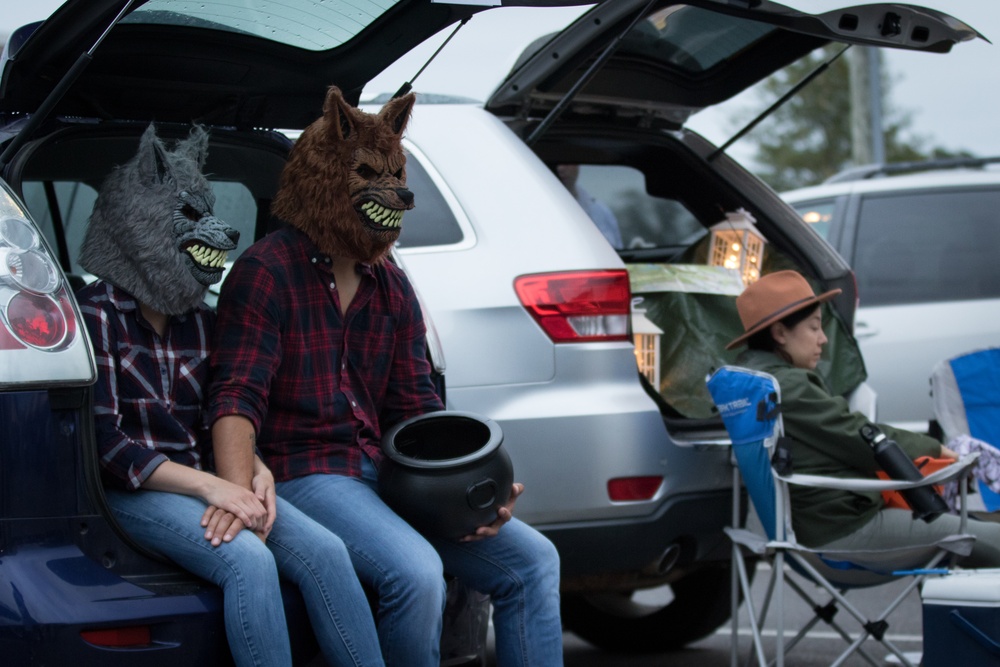 XVIII Airborne Corps Headquarters and Headquarters Battalion hosts its annual trunk-or-treat.