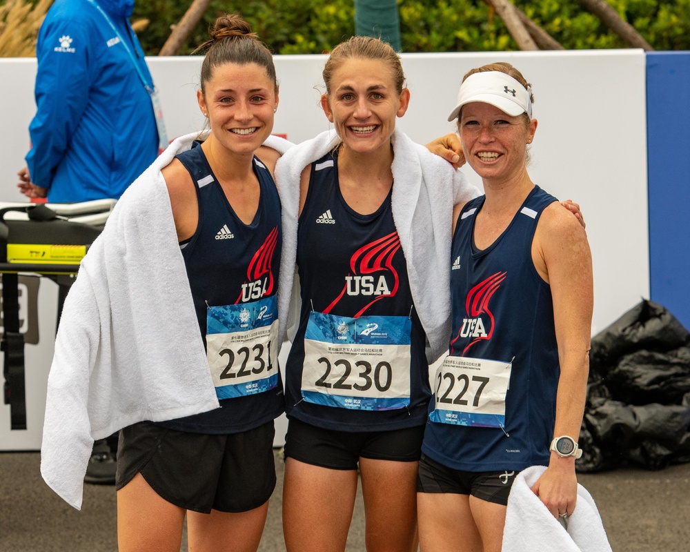 U.S. Armed Forces Marathon Team at CISM