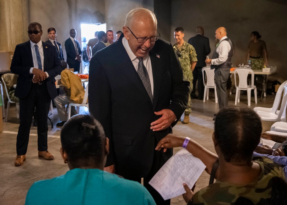USNS Comfort Visits Kingston, Jamaica