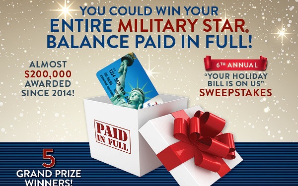 ‘Your Holiday Bill Is on Us’ Sweepstakes Is Back for Exchange Shoppers