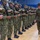 191031-N-TE695-0012 NEWPORT, R.I. (Oct. 31, 2019) -- Navy Officer Candidate School students perform drill and ceremony