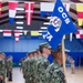 191031-N-TE695-0010 NEWPORT, R.I. (Oct. 31, 2019) -- Navy Officer Candidate School students perform drill and ceremony