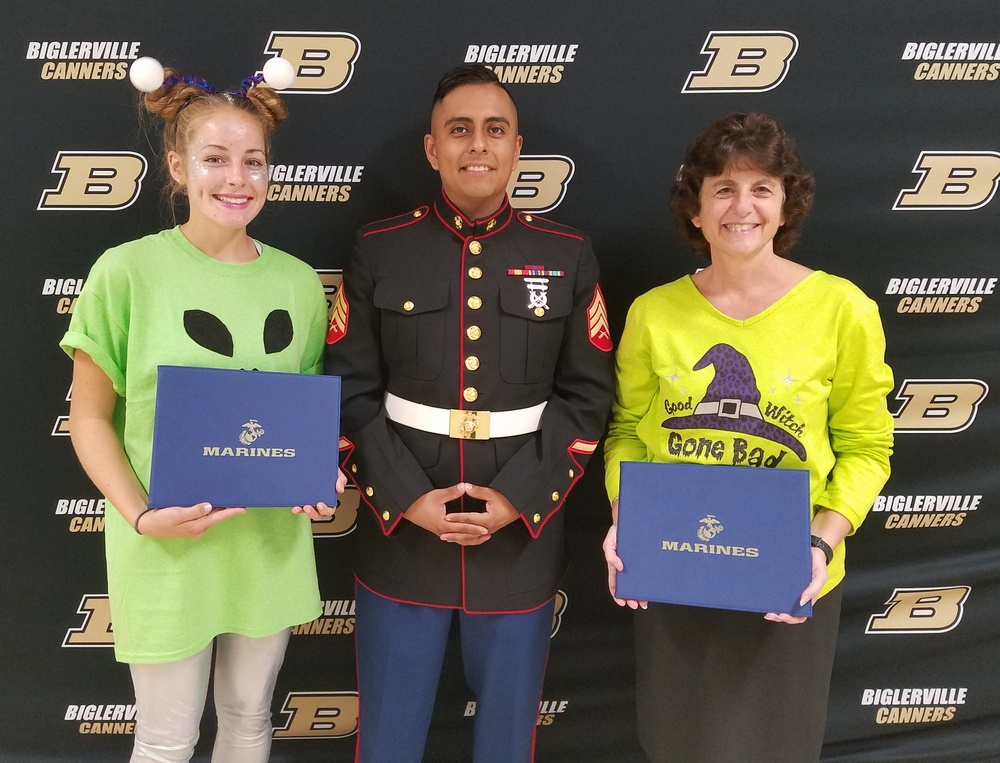Biglerville High School Student Recognized for Attending Marine Corps Program