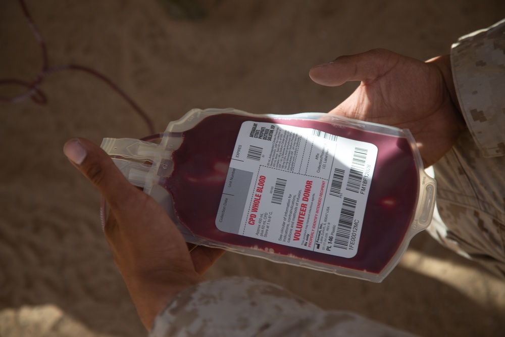 2d MARDIV conducts live whole-blood transfusion drill