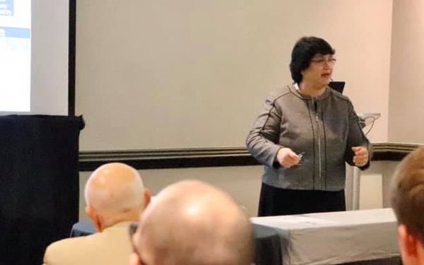 NAVSUP WSS vice commander talks supply chain reform at annual defense conference