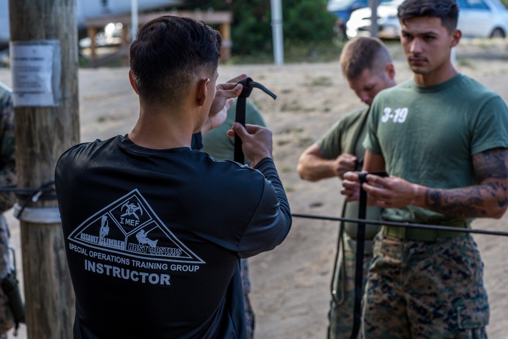 U.S. Marines with 2/4 complete Assault Climber's Course