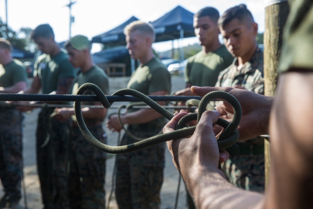 U.S. Marines with 2/4 complete Assault Climber's Course