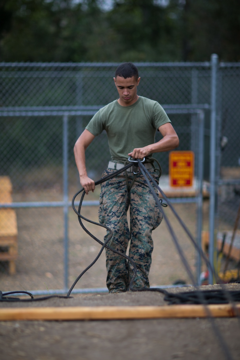 U.S. Marines with 2/4 complete Assault Climber's Course