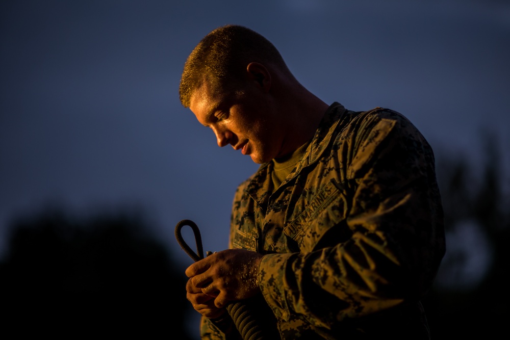 U.S. Marines with 2/4 complete Assault Climber's Course