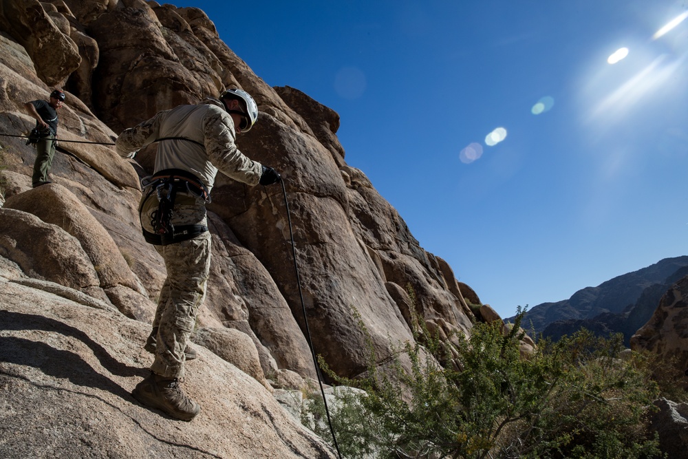 U.S. Marines with 2/4 complete Assault Climber's Course