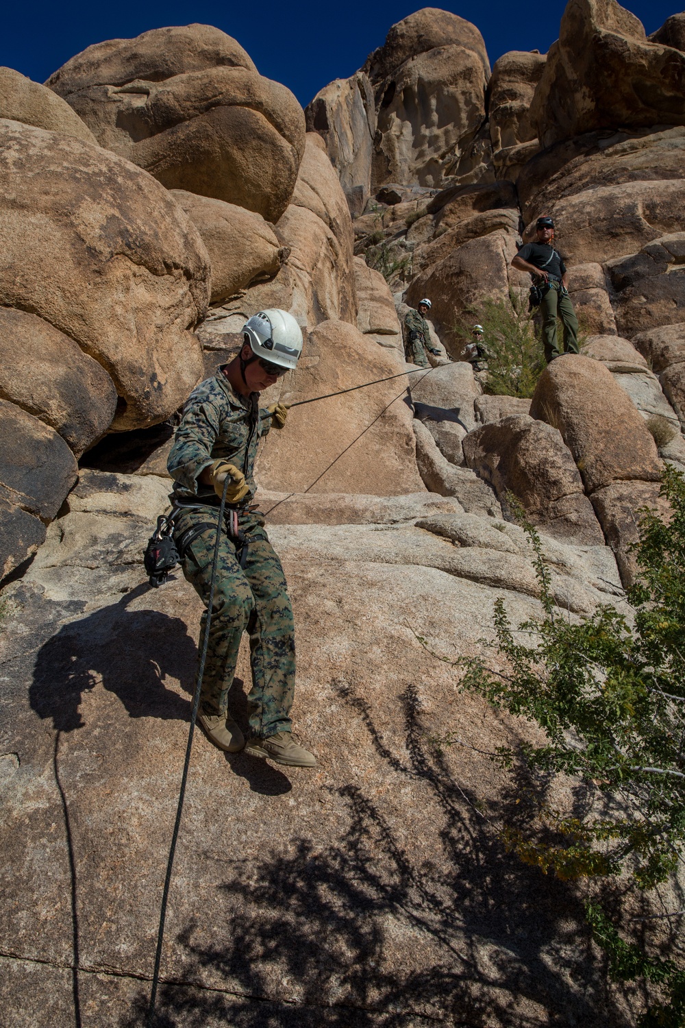 U.S. Marines with 2/4 complete Assault Climber's Course