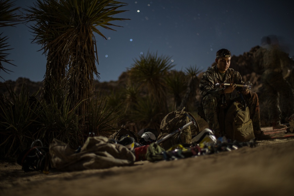 U.S. Marines with 2/4 complete Assault Climber's Course