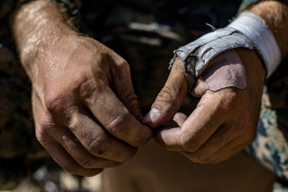 U.S. Marines with 2/4 complete Assault Climber's Course