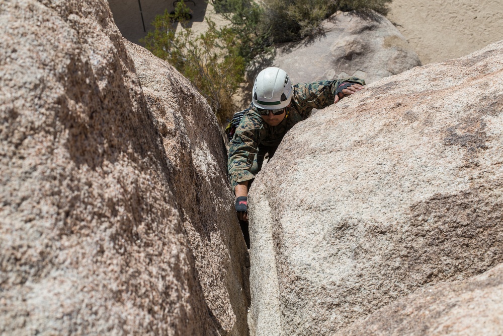 U.S. Marines with 2/4 complete Assault Climber's Course