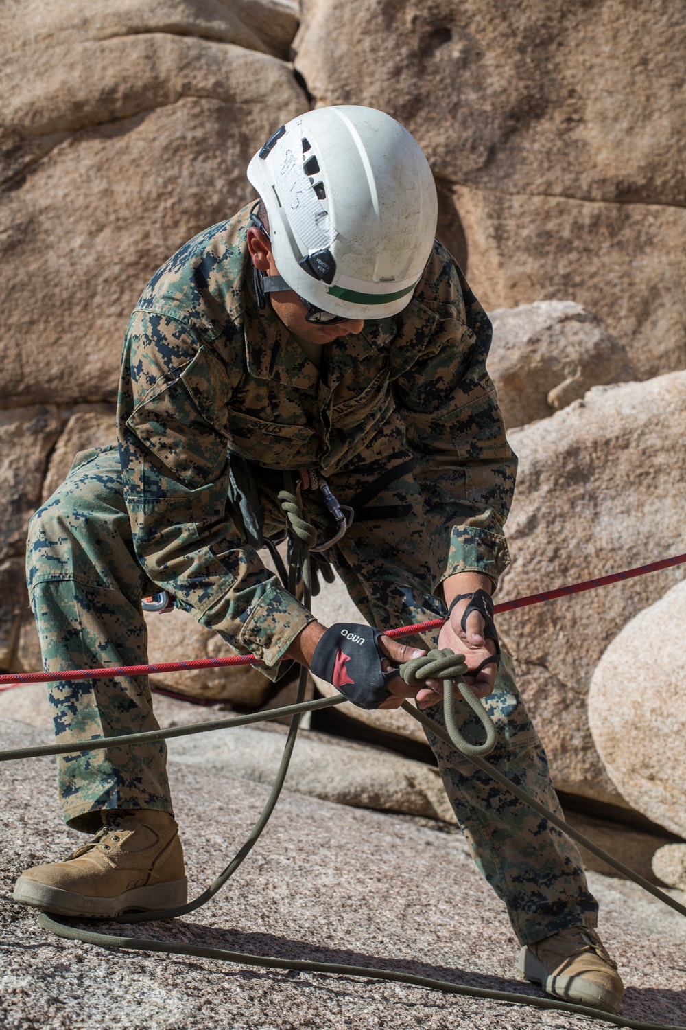 U.S. Marines with 2/4 complete Assault Climber's Course