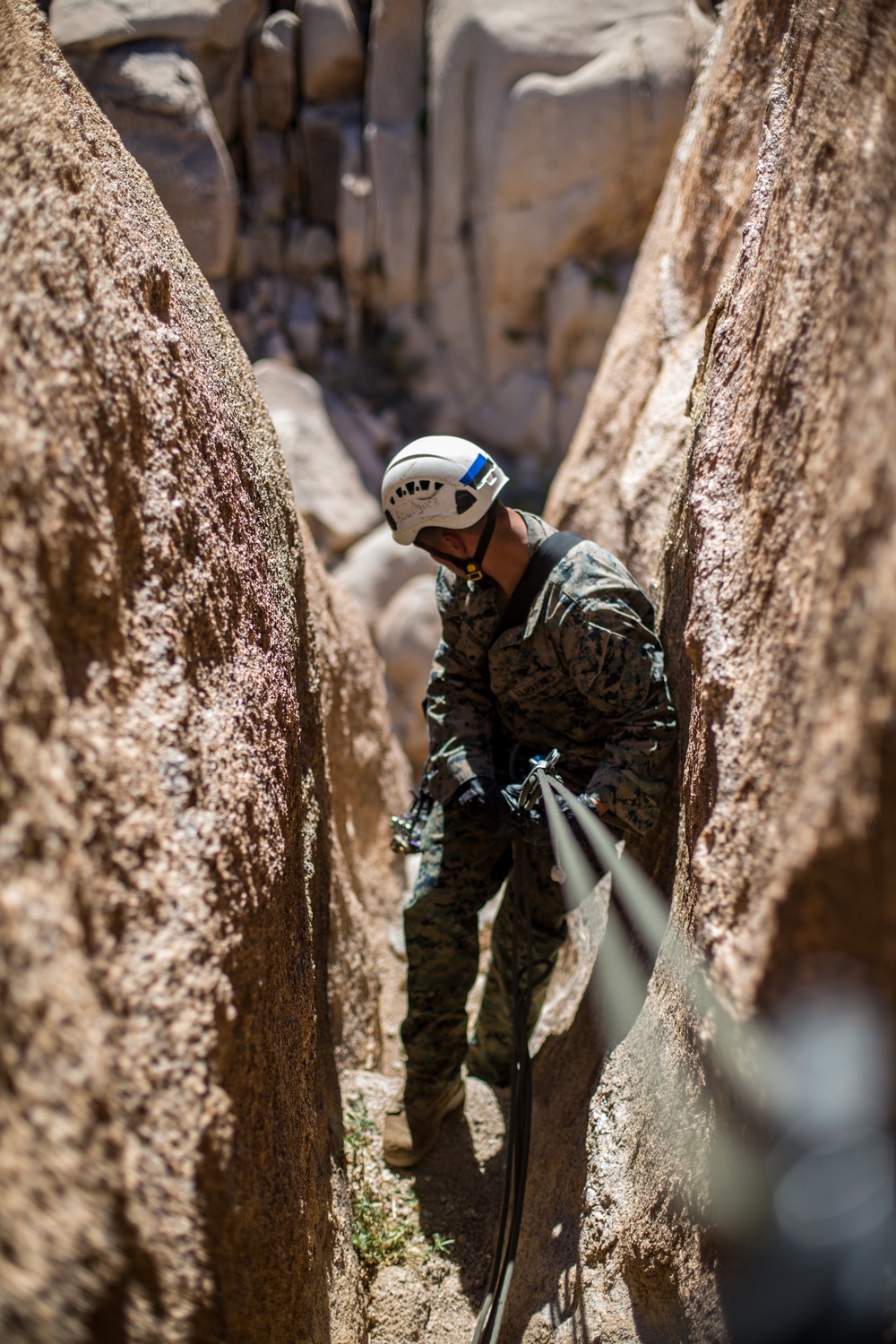 U.S. Marines with 2/4 complete Assault Climber's Course