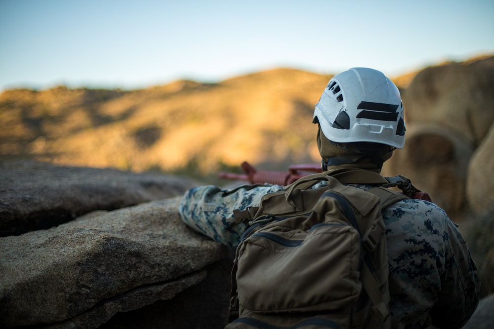 U.S. Marines with 2/4 complete Assault Climber's Course