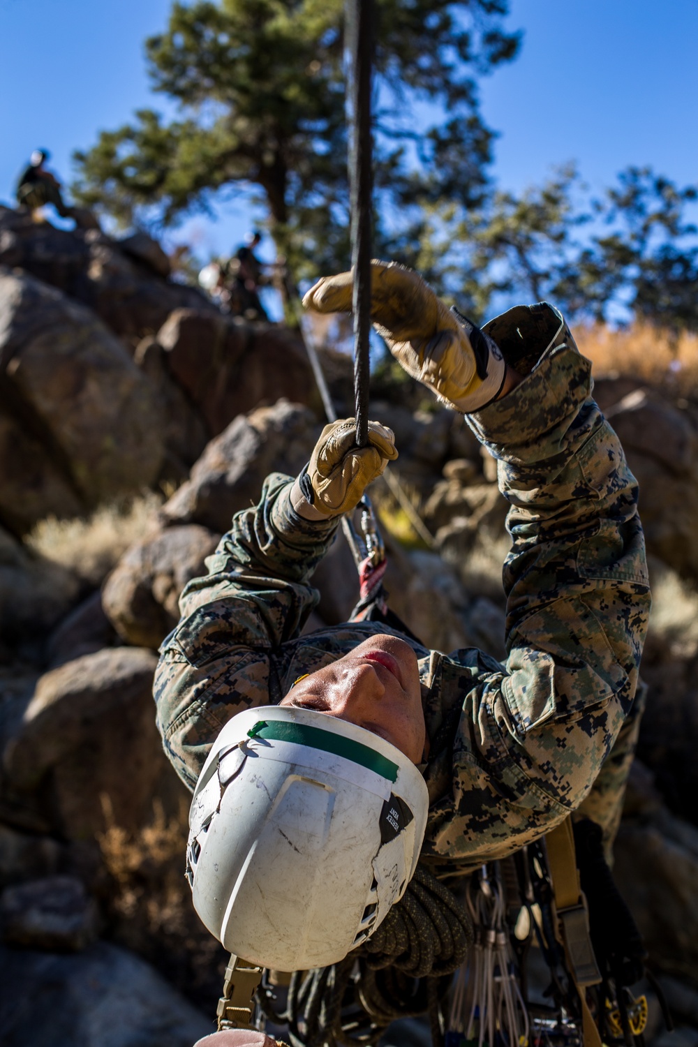 U.S. Marines with 2/4 complete Assault Climber's Course