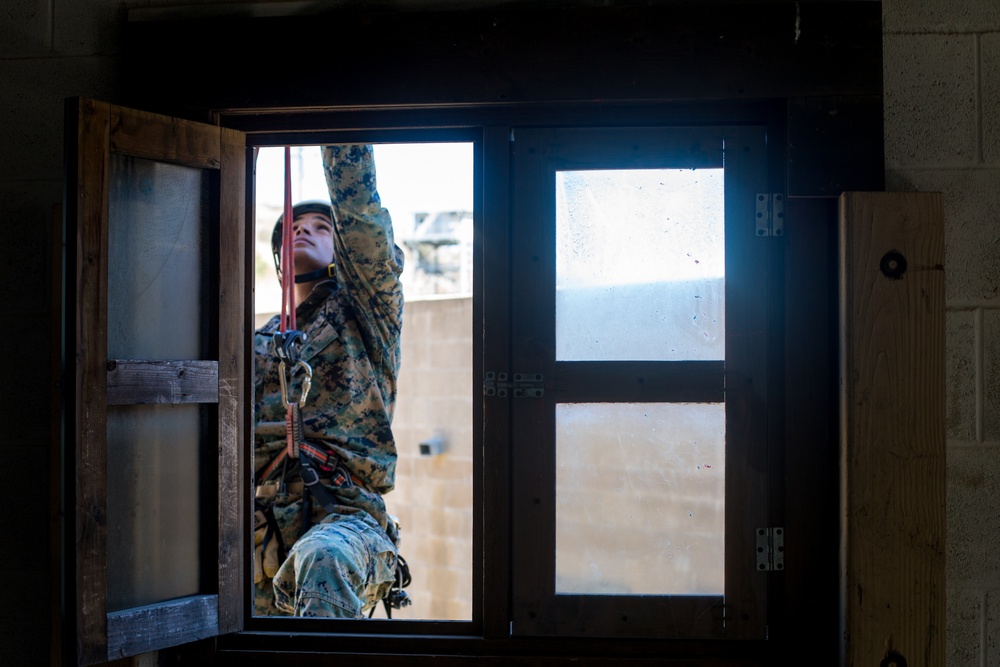 U.S. Marines with 2/4 complete Assault Climber's Course