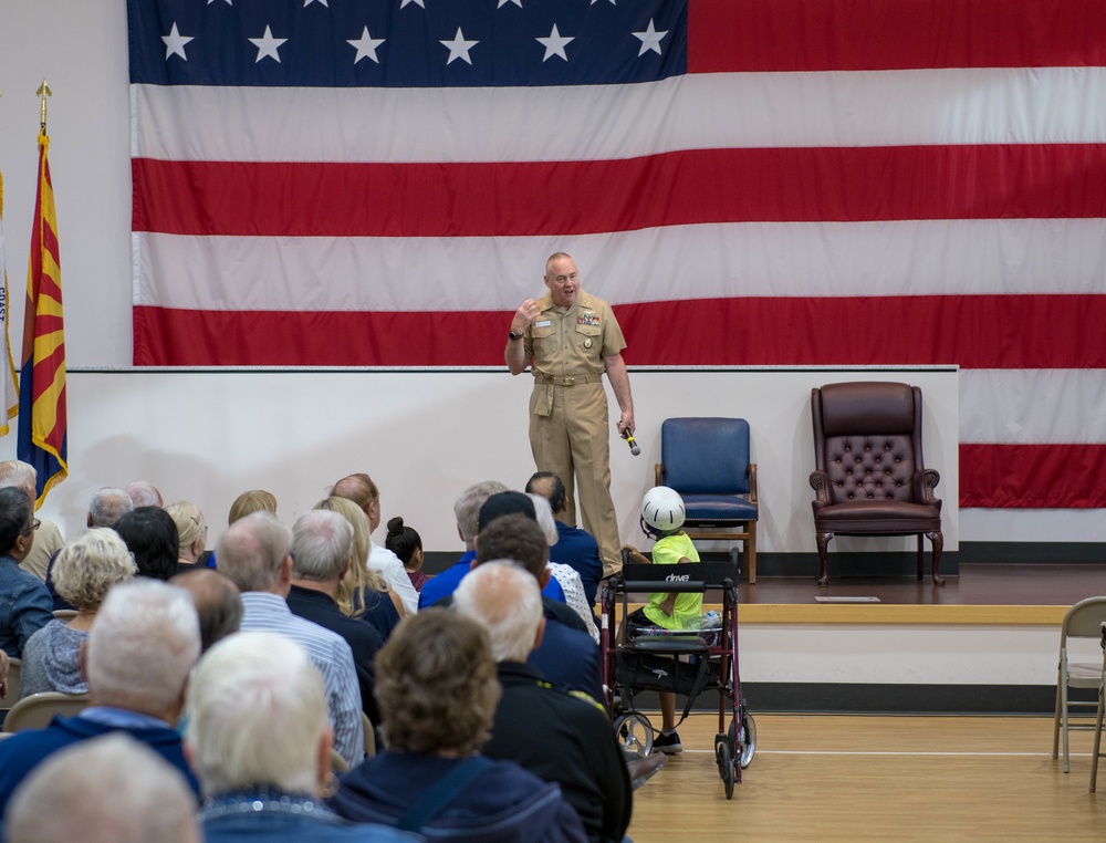 Luke hosts military retirees for day-long appreciation event