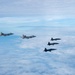 &quot;First to the Fight&quot;: F-22 Raptor and T-38 Talon train over Atlantic