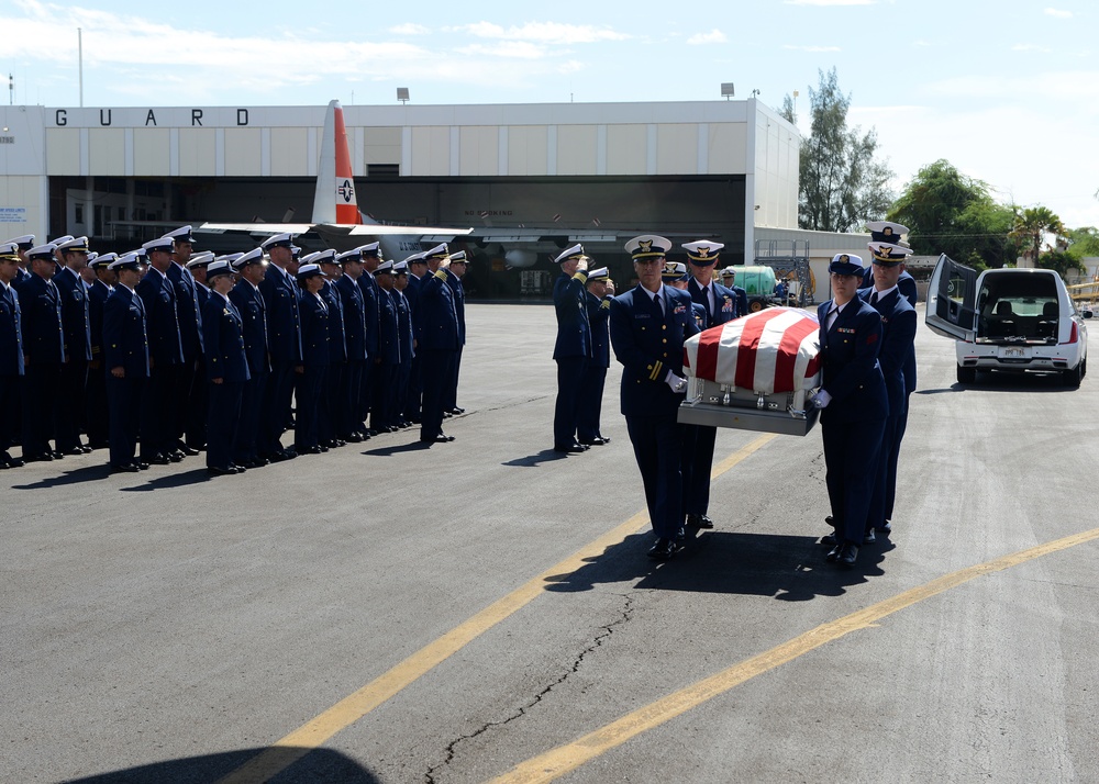Coast Guard 14th District holds repatriation ceremony for World War II service member