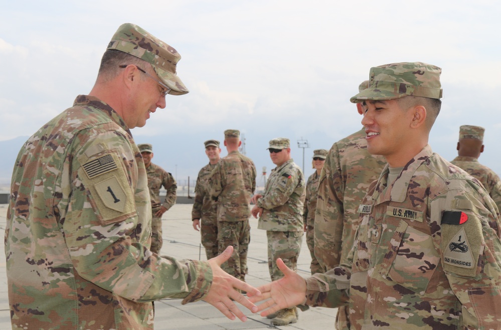 Robledo promtion to Chief Warrant Officer 2
