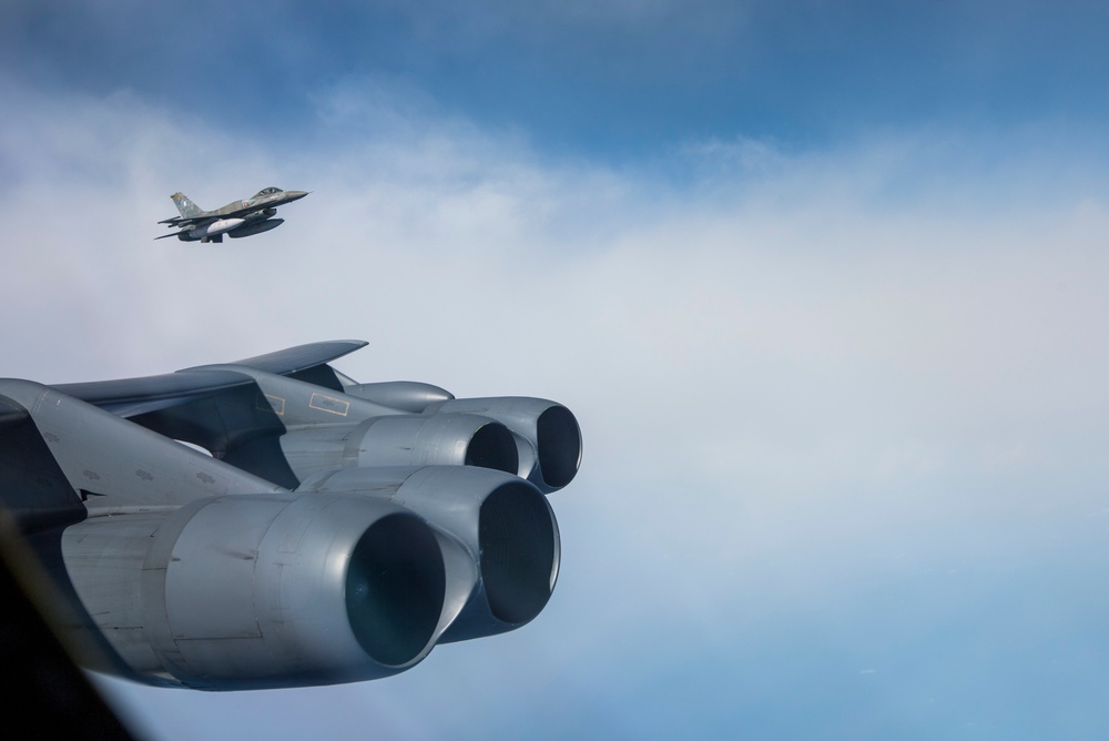 Bomber Task Force 20-1 displays interoperability in U.S. Central Command