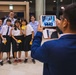 School Students Pose for pic with Pacific Trends Members