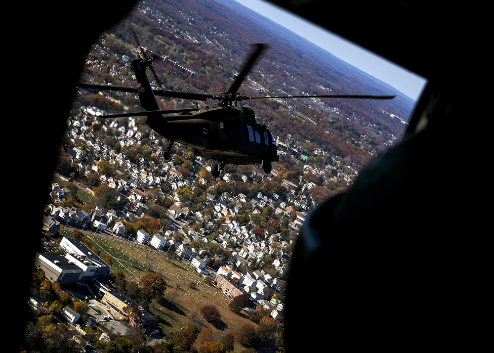 Aerial Photos Capture R.I. During ESGR Boss Lift