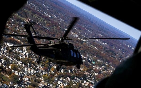 Aerial Photos Capture R.I. During ESGR Boss Lift