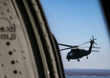 Aerial Photos Capture R.I. During ESGR Boss Lift